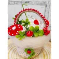 Мартеница Кошница с Цветна градинка